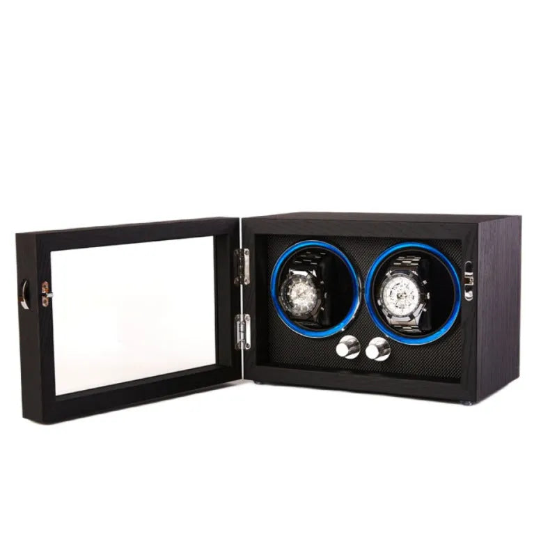 Uhrenbeweger Cube Corbeau Double – 2 Uhren, LED – Ansicht 4