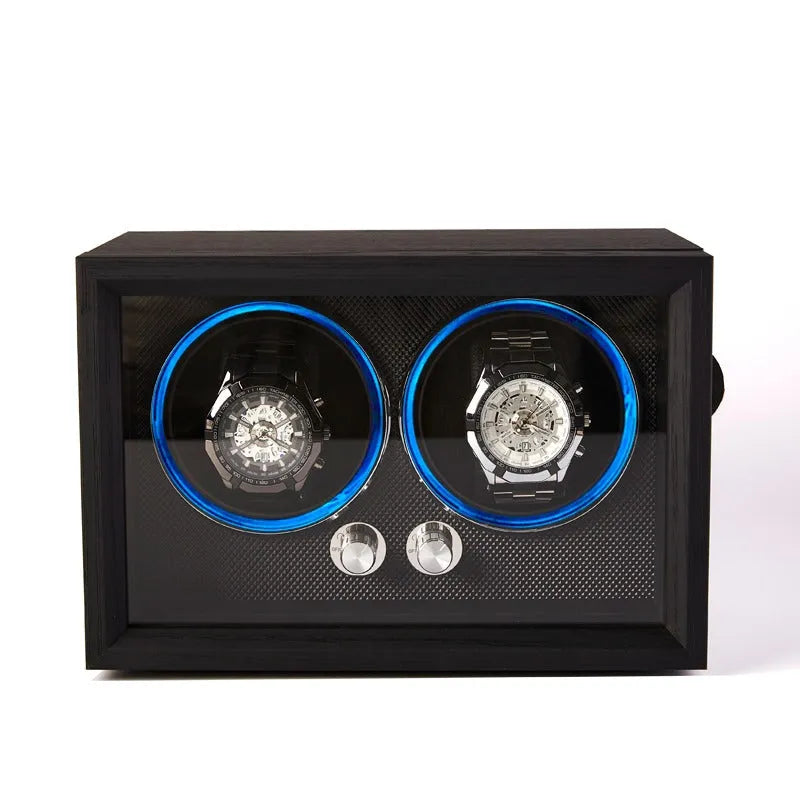 Uhrenbeweger Cube Corbeau Double – 2 Uhren, LED – Ansicht 8
