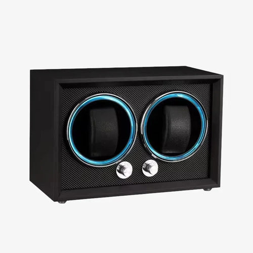 Uhrenbeweger Cube Corbeau Double – 2 Uhren, LED – Ansicht 2